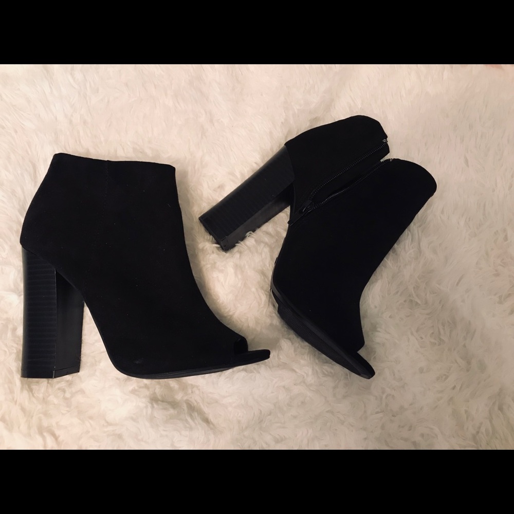 Black booties